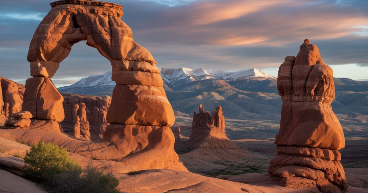 Arches National Park captions