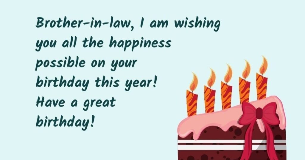 Birthday Captions From A Brother-In-Law