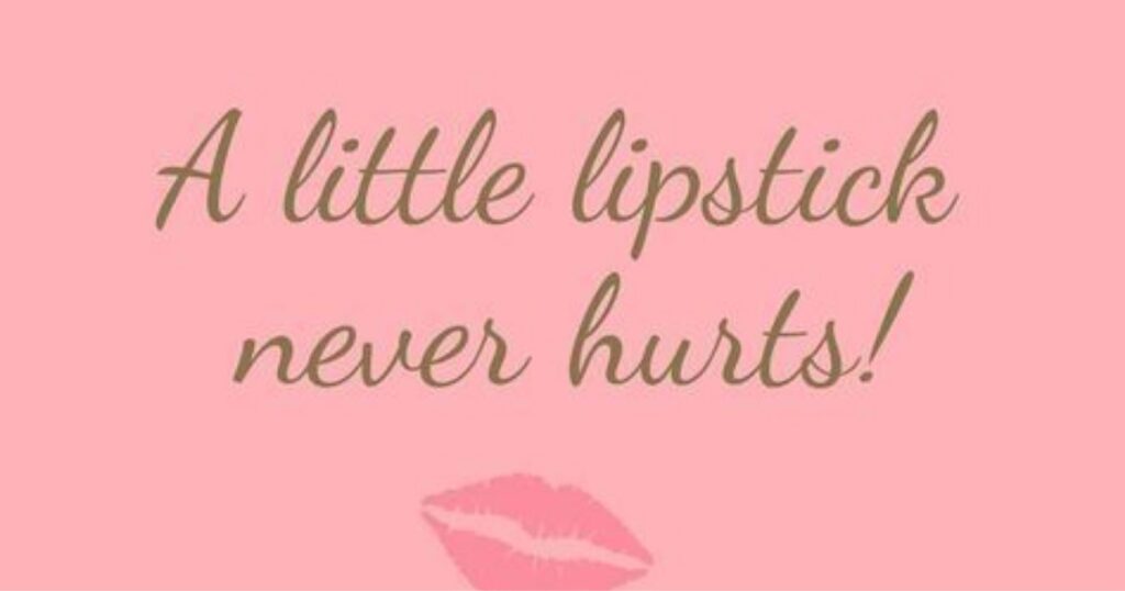 Classy Pink Lipstick Captions for Elegant Looks