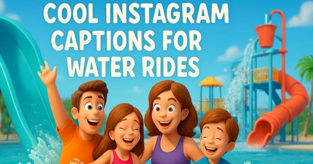 Cool Instagram Captions for Water Rides