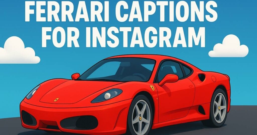 Ferrari Captions for Instagram