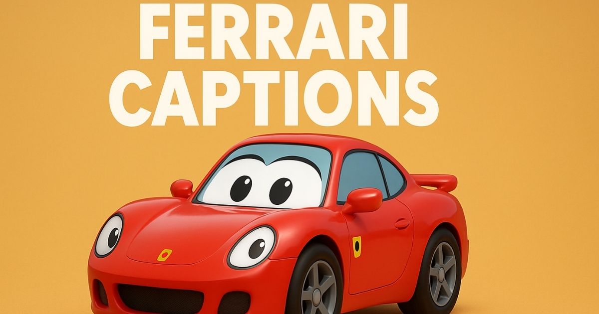 Ferrari Captions