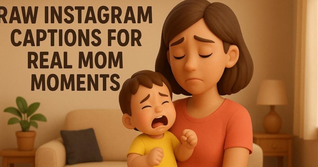 Raw Instagram Captions For Real Mom Moments