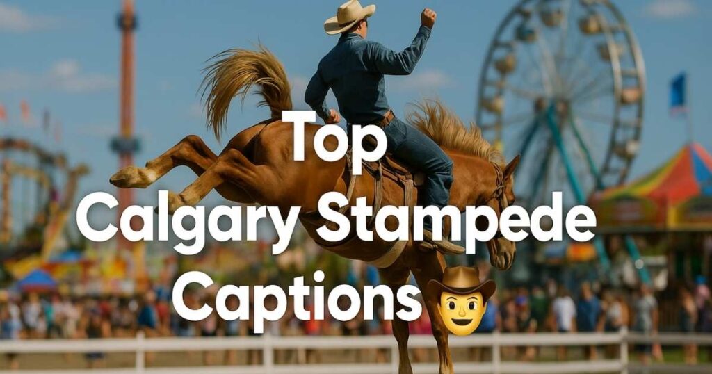 Top Calgary Stampede Captions 🤠