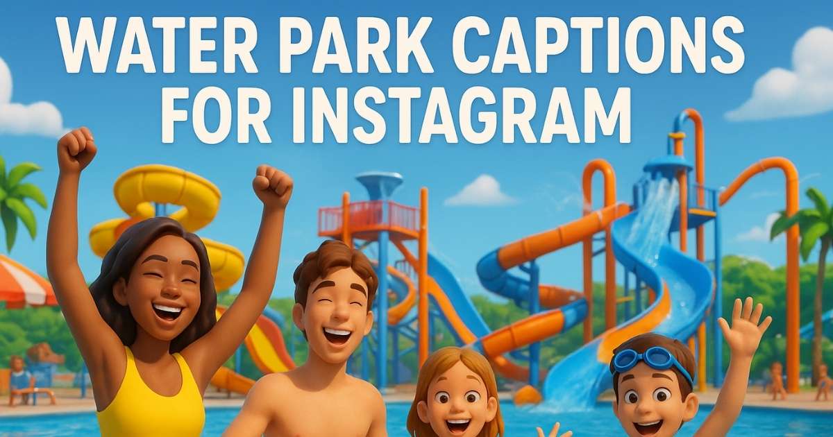Water Park Captions for Instagram