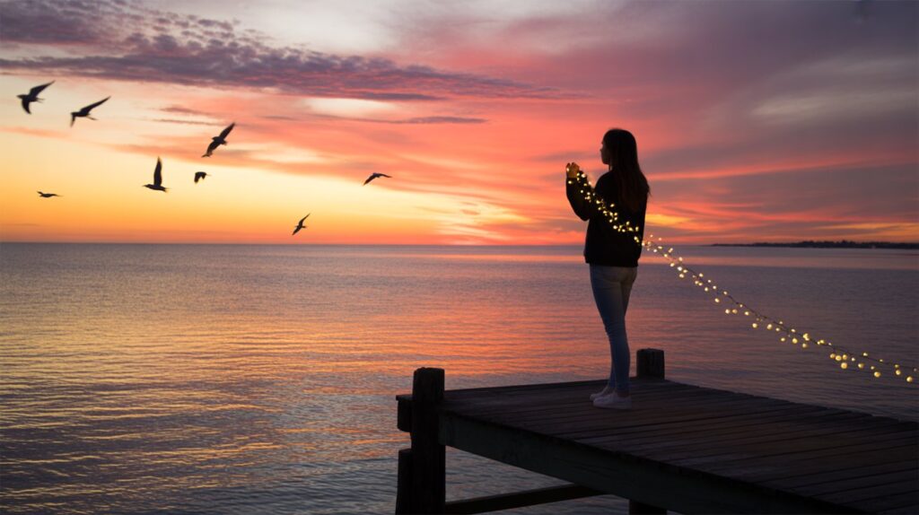 Captions about Sunset & Sunrise Shenanigans