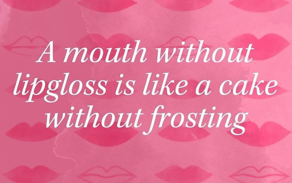Pink Lipstick Quotes