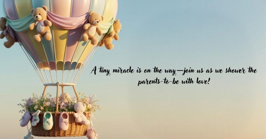 Baby Shower Announcement Captions