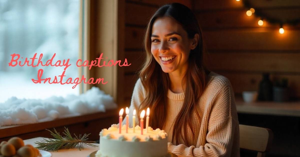 Birthday captions Instagram