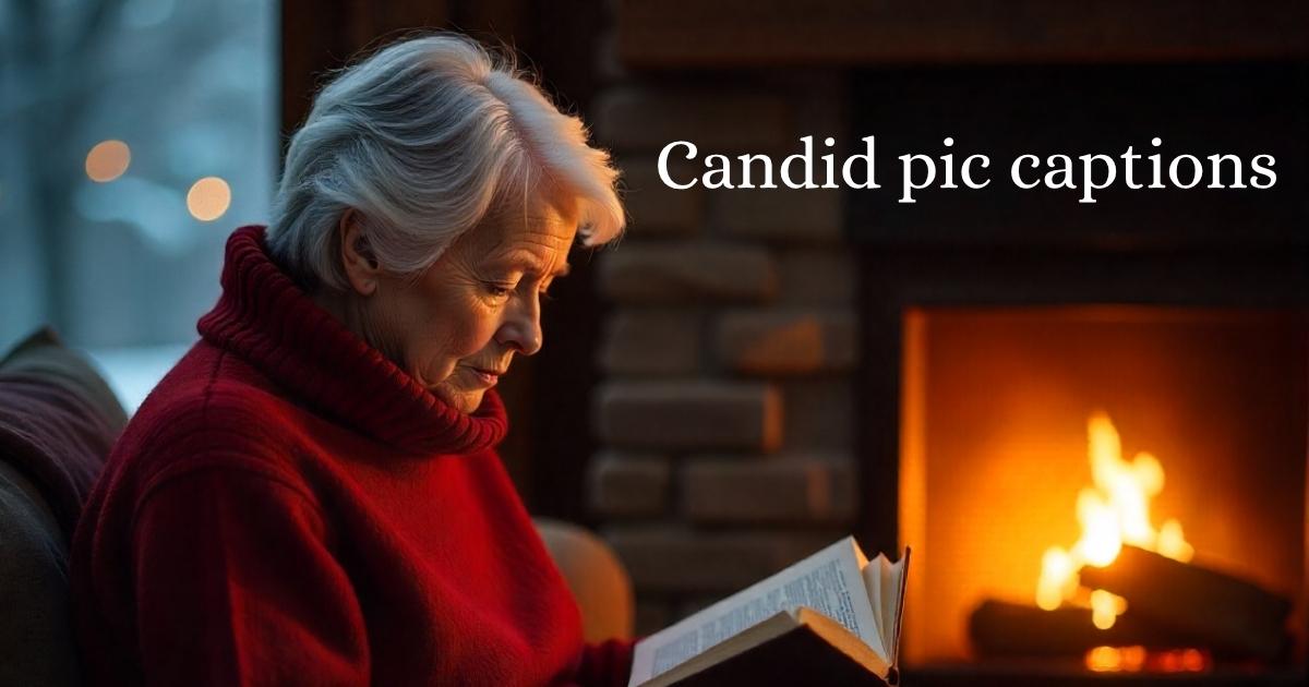 Candid pic captions