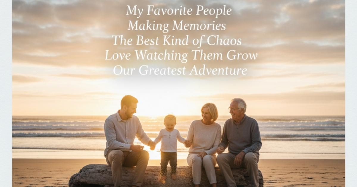 Family Caption