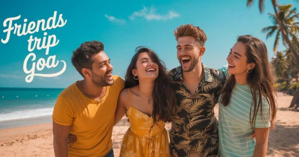 Friends Trip Goa Captions