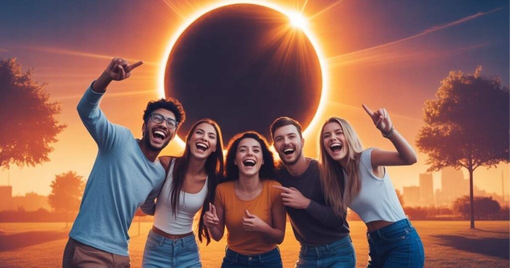 Funny Captions For Solar Eclipse Group Pics