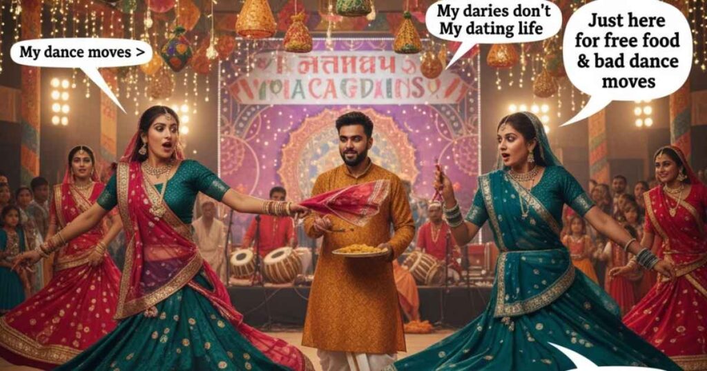 Funny Garba Captions