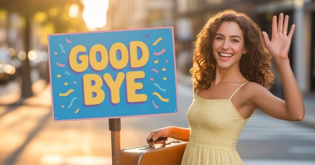 Funny Goodbye Captions