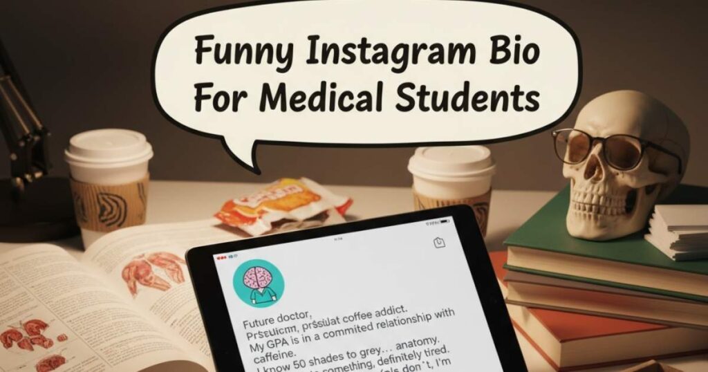 Funny Instagram Bio For Medical Students