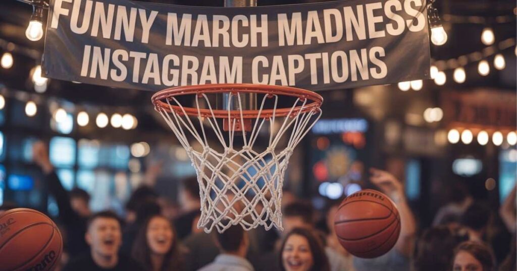 Funny March Madness Instagram Captions