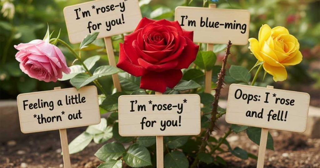 Funny Rose Captions For Instagram