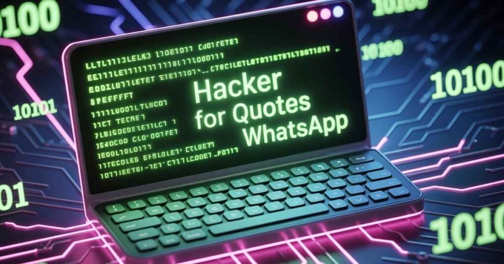Hacker Quotes For WhatsApp