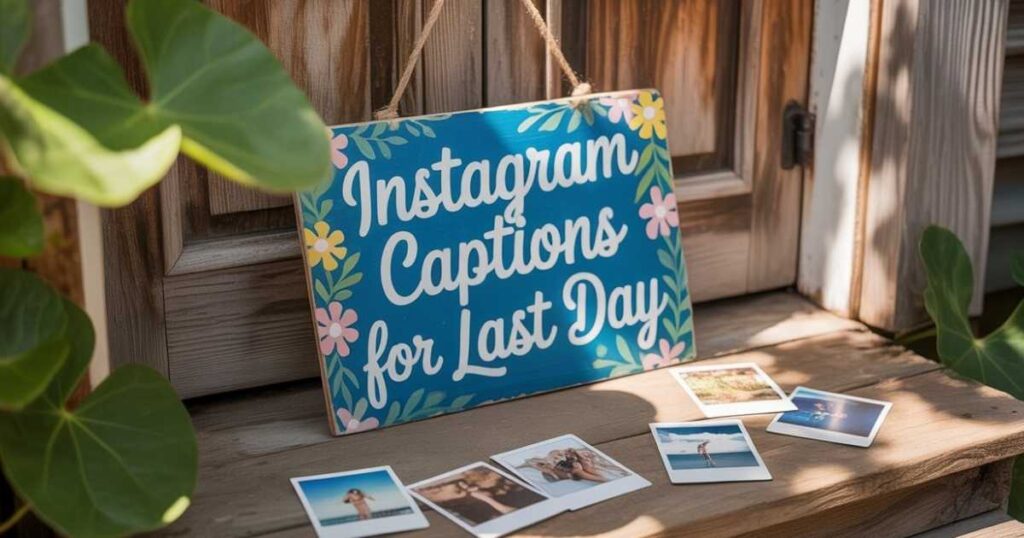 Instagram Captions for Last Day