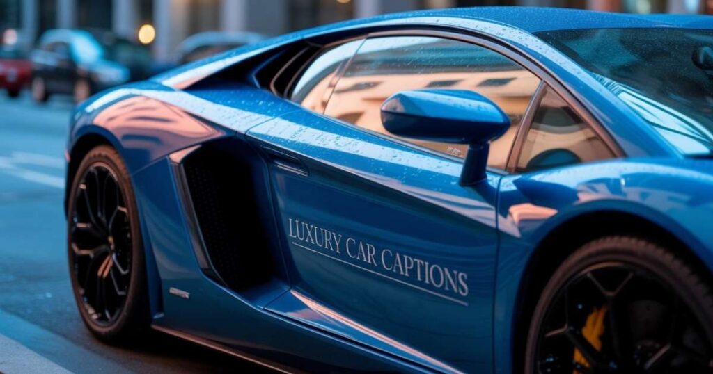 Luxury Car Captions