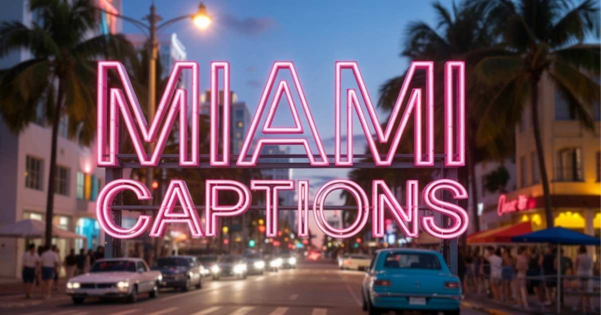 Miami Captions