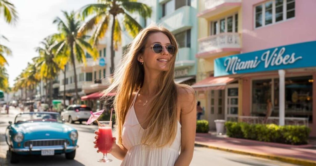 Miami Vacation Captions