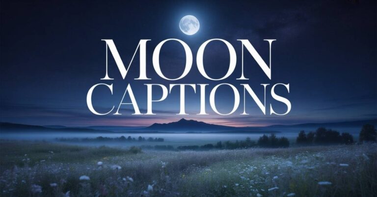 Moon Captions