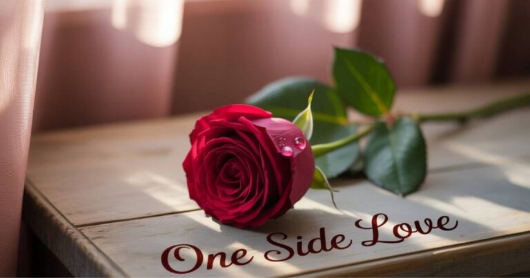 One side love captions for Instagram