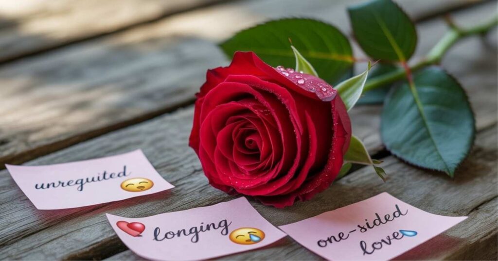 One-sided Love Instagram Captions With Emojis