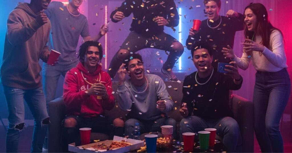 Party Goon Captions
