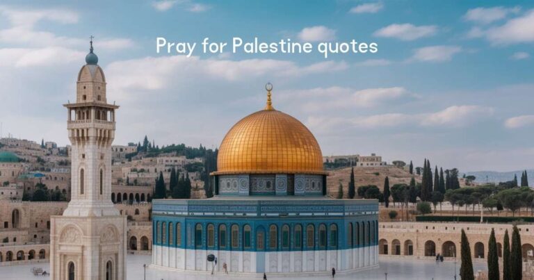 Pray for Palestine quotes