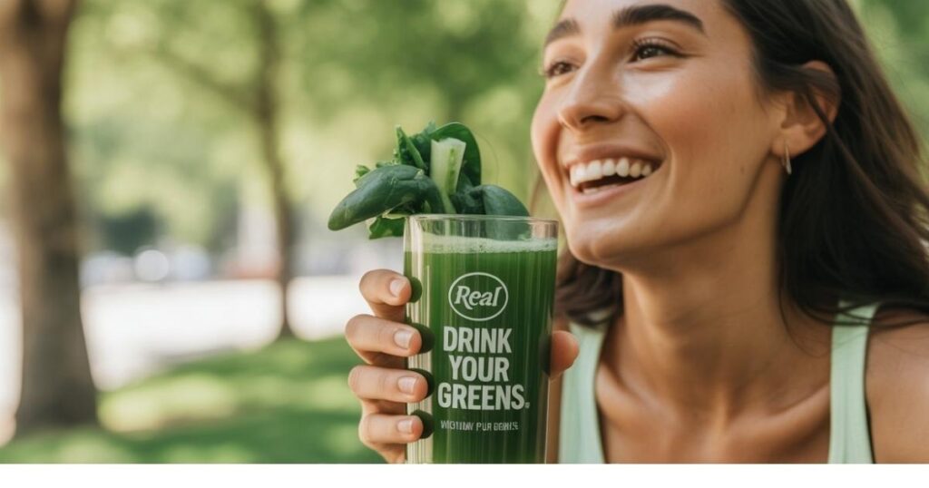 Real Drink Your Greens Quotes