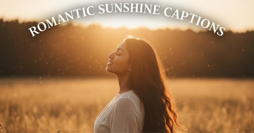 Romantic Sunshine Captions
