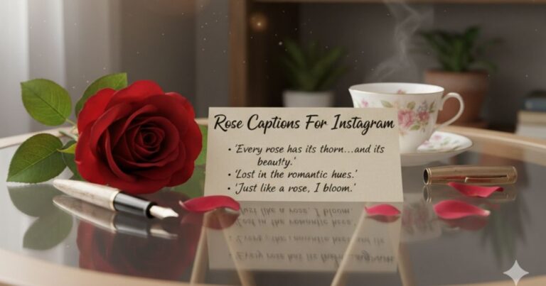 Rose Captions For Instagram