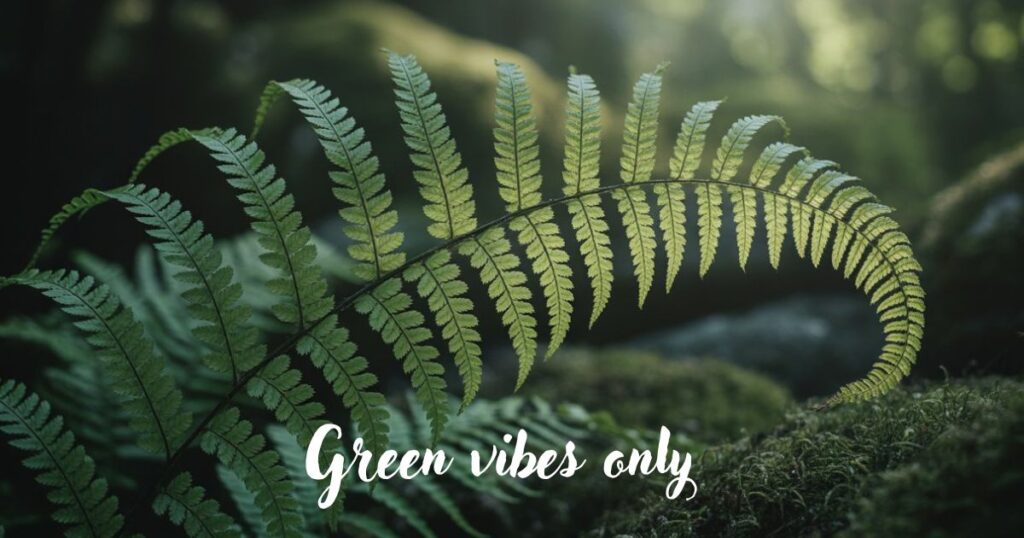 Short And Cute Greenery Captions