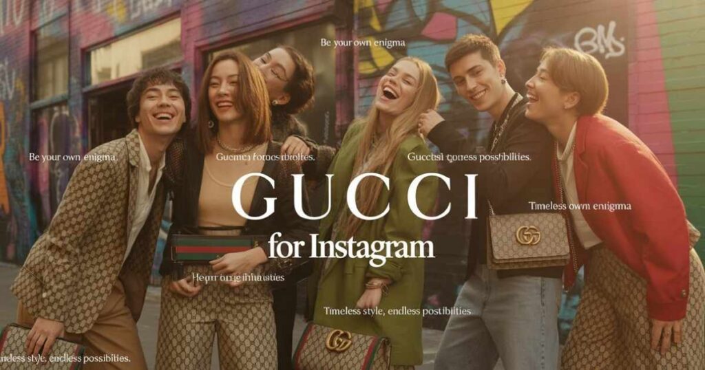 Short Gucci Captions for Instagram