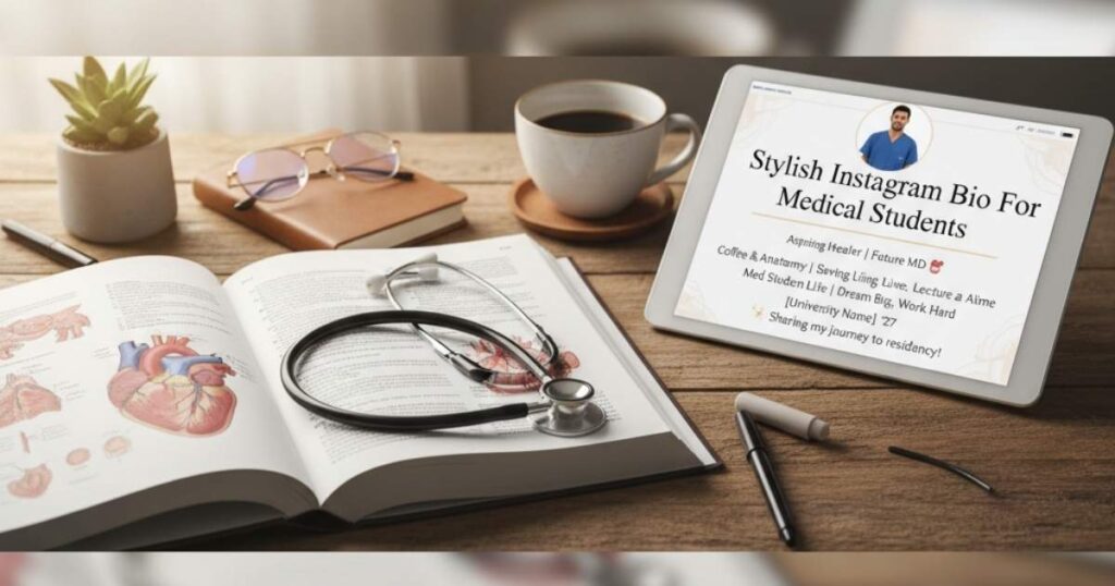Stylish Instagram Bio For Medical Students