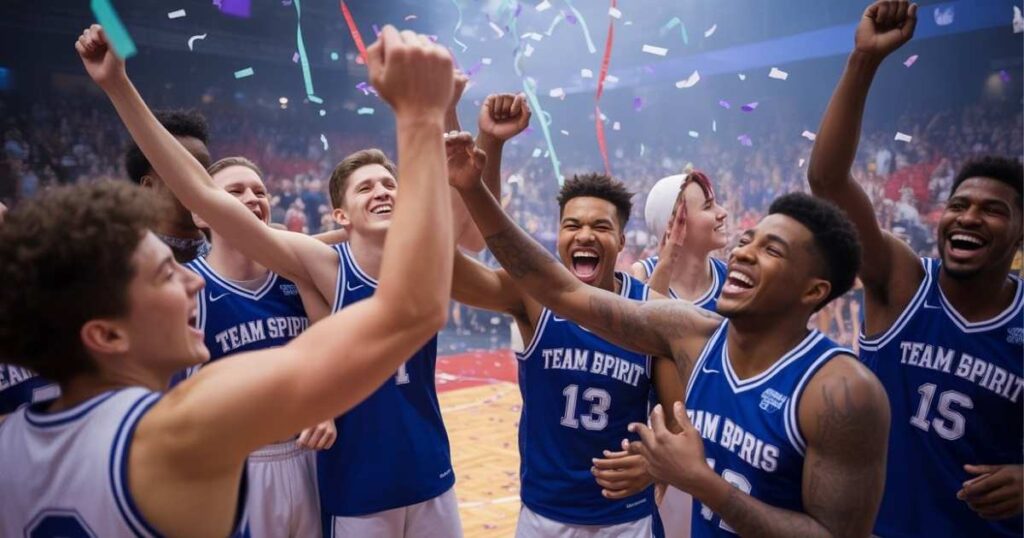 Team Spirit March Madness Captions
