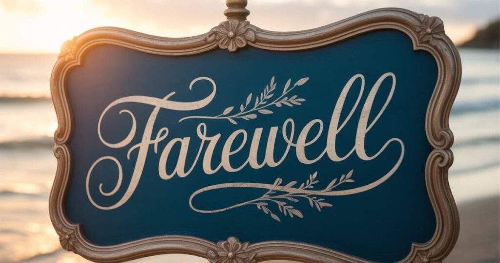 Top Farewell Captions