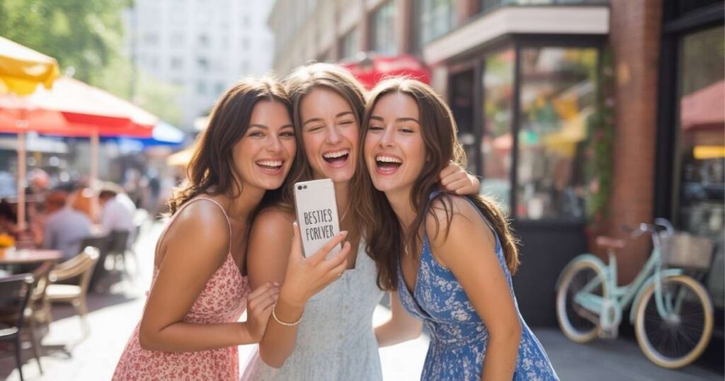 Trio Friendship Captions