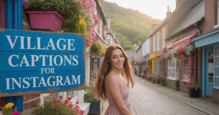 Village Captions for Instagram