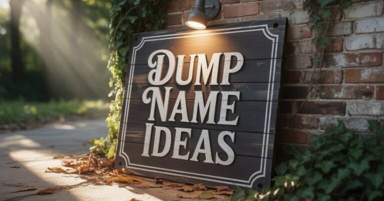 dump name ideas
