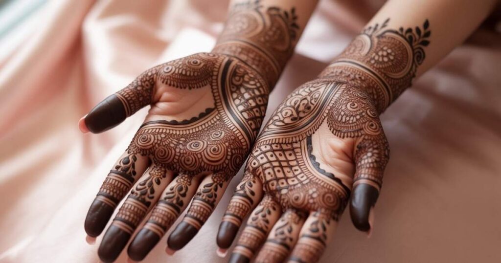 Captions for Mehndi Hands