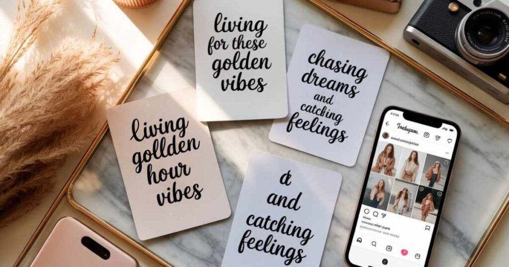 AESTHETIC DOPE CAPTIONS FOR INSTAGRAM