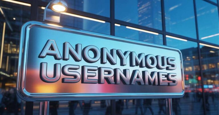 Anonymous Username