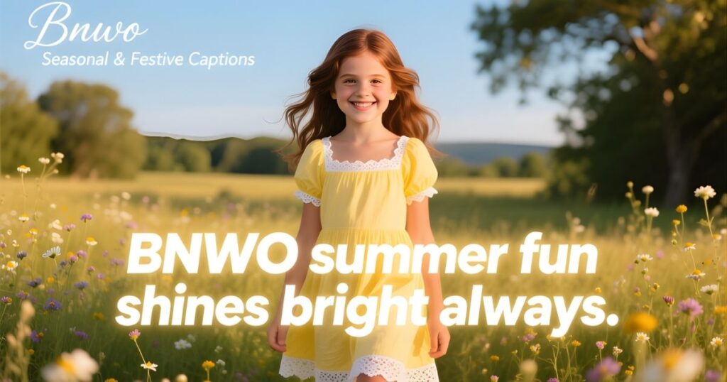 Bnwo Seasonal & Festive Captions