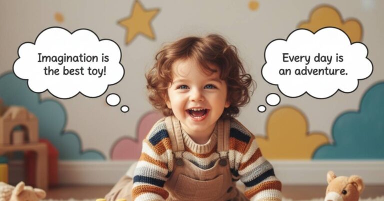 Caption Cute Child Play Quotes