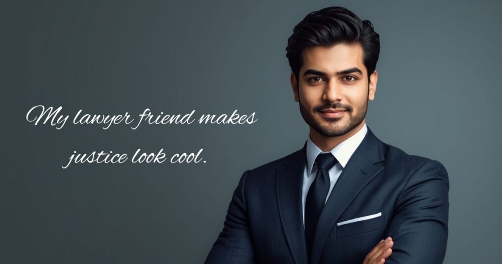 Caption For Lawyer Friend