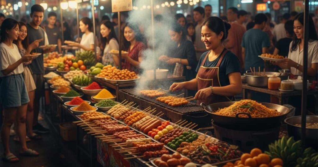 Captions For Street Food Markets